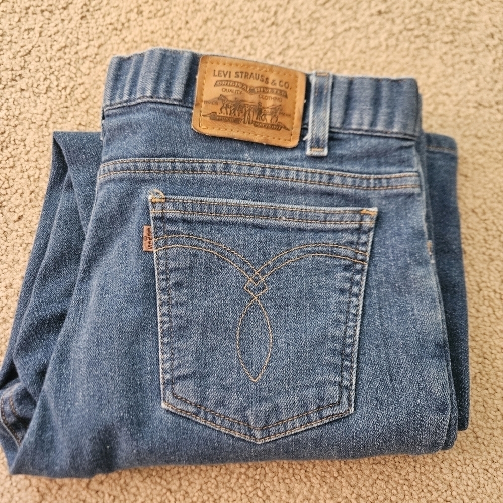 Vintage 1999 Orange Tab Levis 36x29